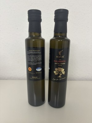 Olivenöl-natives Olivenöl extra 2 x 250 ml aus Kalamata GR