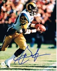 LOS ANGELES RAMS ERIC DICKERSON SIGNED 8 X 10 AUTOGRAPH