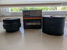 Albinar-ADG Auto 2x Tele-Converter comes w/caps, storage case,  box Japan