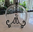 Vtg PYREX P-83-C Corning Ware Round Clear Glass Replacement Lid P83C