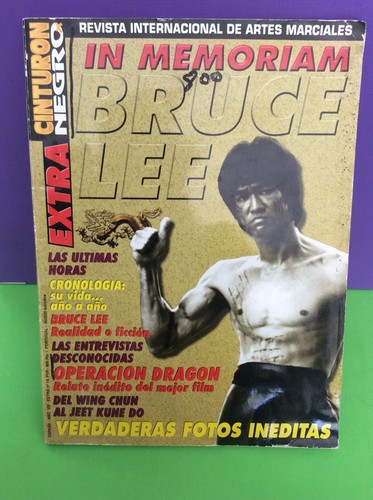 REVISTA INTERNACIONAL DE ARTES MARCIALES - EXTRA CINTURÓN NEGRO BRUCE LEE | eBay