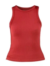 No Boundaries JUNIOR'S Seamless High Neck Tank Top, Multiple Sizes & Colors #NWT
