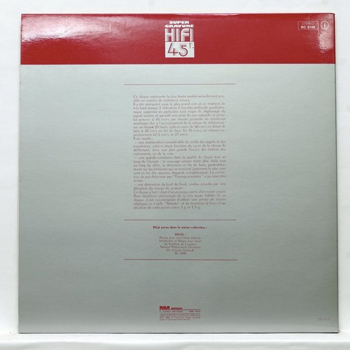 ODILE PIERRE ⸻ JS BACH organ works ⸻ RCA RC8108 ⸻ 45rpm LP NM - Picture 2 of 2