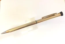 1/20 12 KT Gold Garland twist ball pen.  Bubble  top has "Masonite."  Excellent
