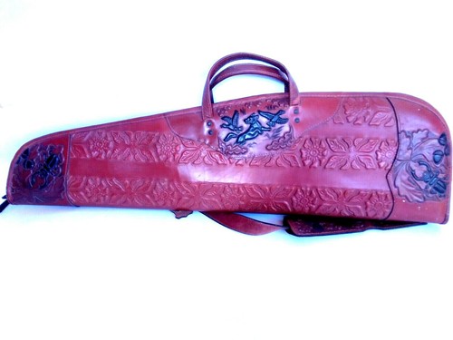 Great hunting rifle case Savage. genuine leather. germany Vk - Picture 9 of 12