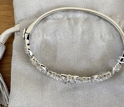 New Marchesa Cubic Zirconia Bracelet Bangle