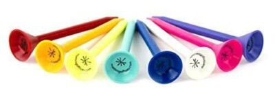 25 BULK PACKED MARTINI 3 1/4'' ORIGINAL GOLF TEES IN ASSORTED COLORS