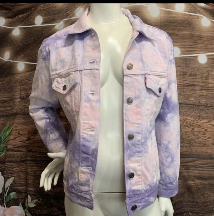 Levis purple 2024 denim jacket