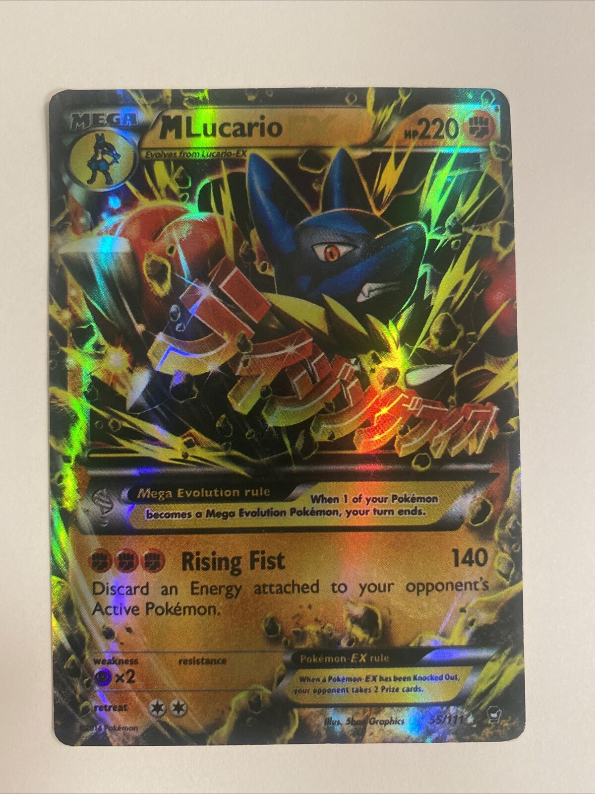 M Lucario-EX (#55a/111) - Epic Game - A loja de card game mais ÉPICA do  Brasil!