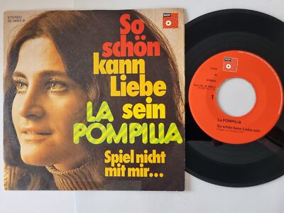 La Pompilia - So schön kann Liebe sein 7'' Vinyl Germany