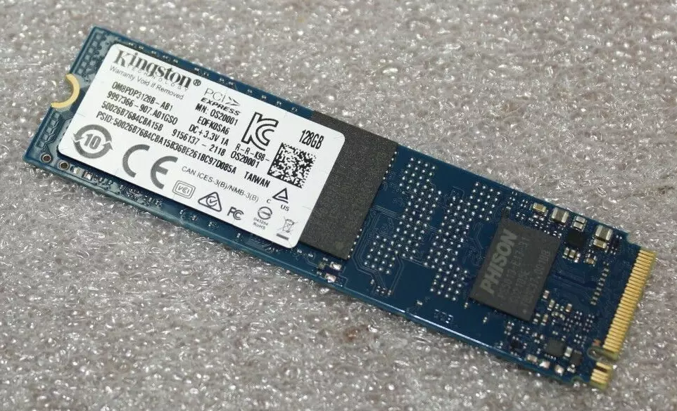 Kingston 128GB SSD M.2 NVME PCIe SSD Solid State Drive 0M8PDP3128B-AB1