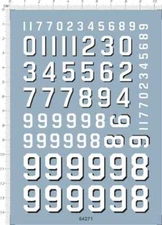 Detail Up 1/200 China PLA Navy Marking Hull Numbers Ship Model Water Slide Decal