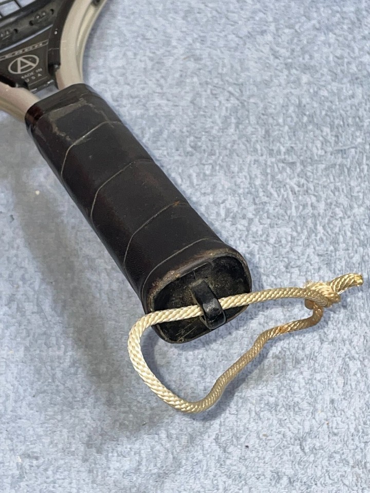 Vintage LEACH Racquetball racquet racket 1 "A" WITH CIRCLE Mark Marty