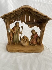 Belén Fontanini Vintage Decoración de Navidad Establo María José Italia Dios Católico