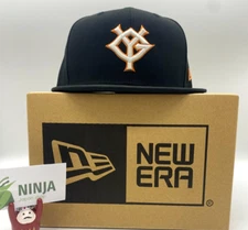 New Era Tokyo Yomiuri Giants 59FIFTY CAP Fitted NPB 2024 Black×White/Orange NEW
