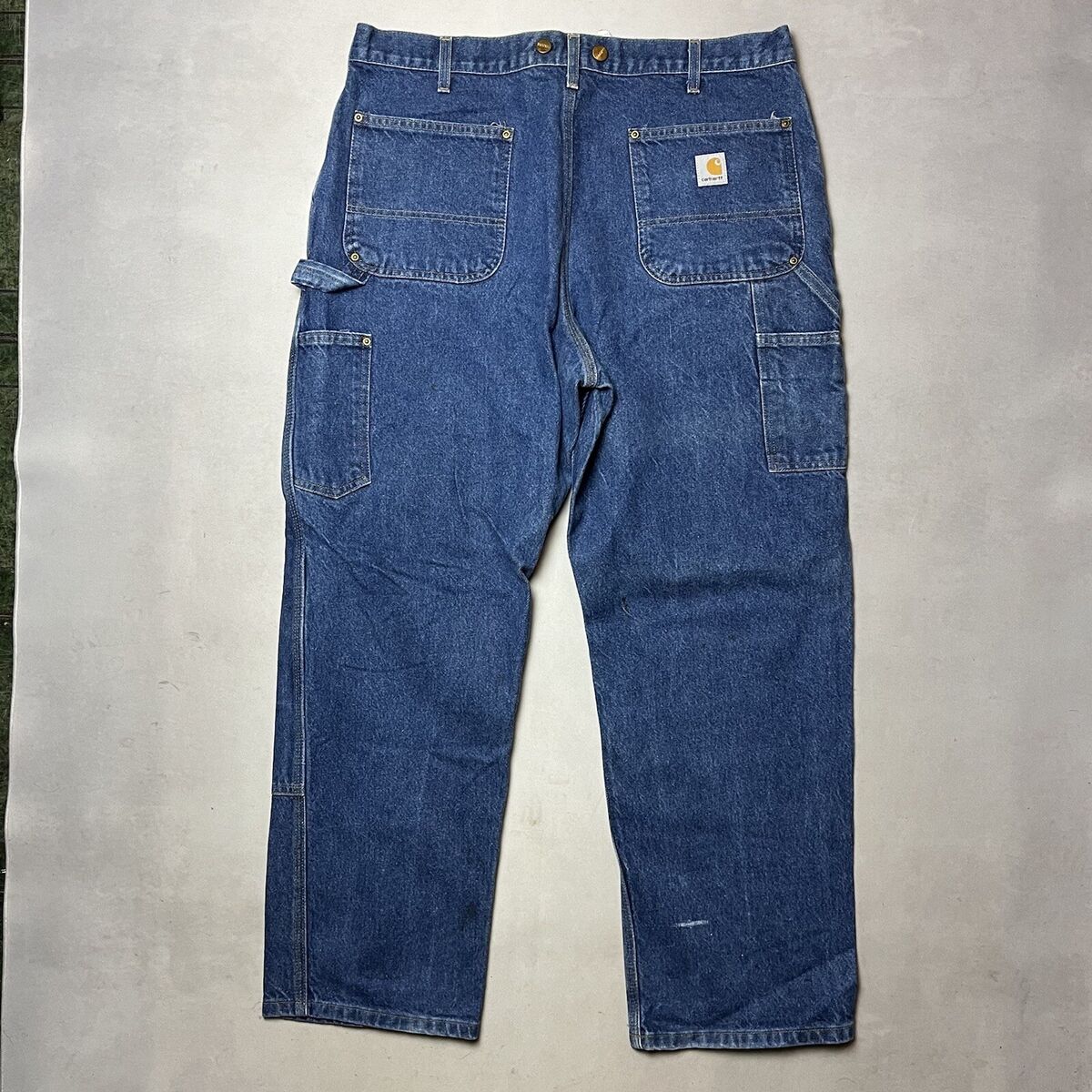 Vintage Carhartt Double Knee Logger Denim Jeans | eBay Vintage Carhartt Double Knee Logger Denim Jeans | eBay