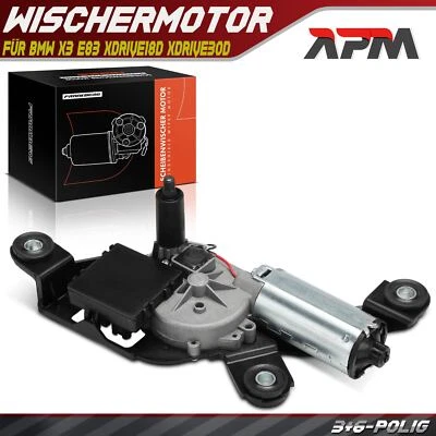 Wischermotor Heckwischermotor Hinten 12V für BMW X3 E83 xDrive18d xDrive30d - Bild 1 von 4