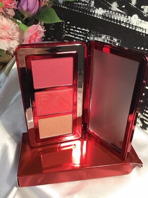 NATASHA DENONA Berry Pop Cheek Trio Blush & Highlighter Palette NIB