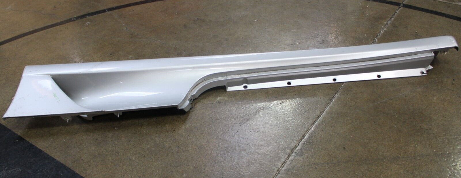 Ferrari F430, Coupe, Spider, LH, Rocker Panel, Silver, Dmg, Used, P/N 68021110