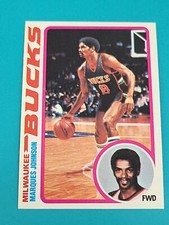 1978-79 Topps RC #126 Marques Johnson Milwaukee Bucks BASKETBALL Card H8
