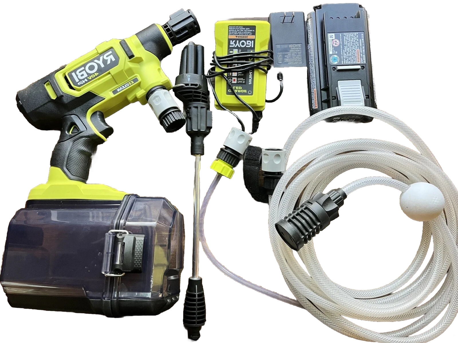 RYOBI ONE+HP 18V 600psi Portable Battery POWERED Pressure Wa