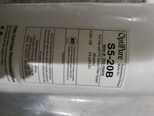 OptiPure S5-20B 252-10410, Sediment Filter Cartridge Prefilter - Picture 3 of 6