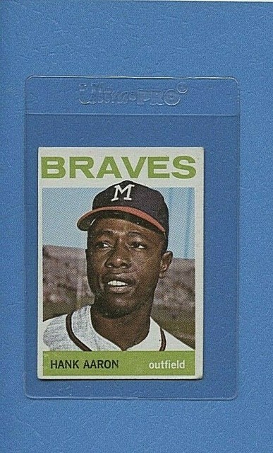 1964 Topps Hank Aaron Milwaukee Braves #300 ⭐️💥🎯 VGEX