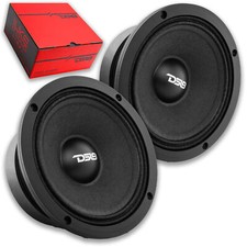 6.5" 300 Watt RMS 8-Ohm Motorcycle Midrange Speaker Pair PRO-ZXI6M DS18