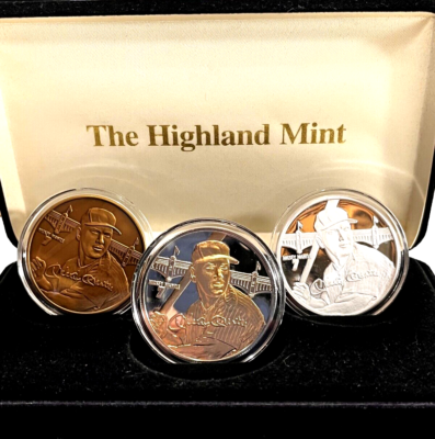 Elite Series Proof Set Mickey Mantle Series 1 Silver, Gold, Bronze Elite Series Proof Set Mickey Mantle Series 1 Silver, Gold, Bronze