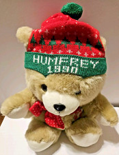Humfrey 1990 Before Dan Dee Stuffed Christmas Bear JCP DanDee Plush Teddy