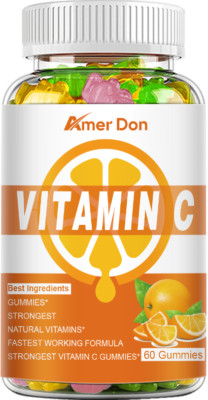 Vitamin C Gummies 2500mg - Ascorbic Acid, Immune System Support, Joint Support