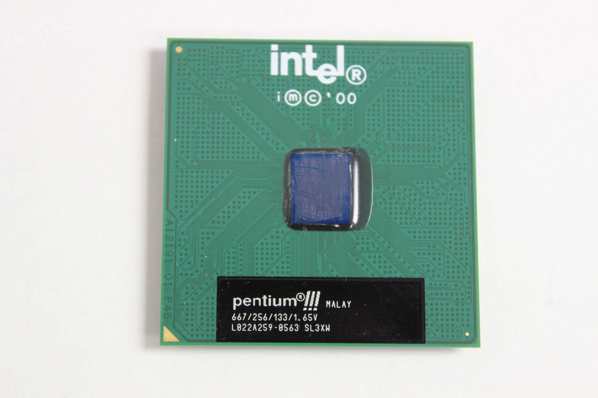 Intel Pentium III Computer Processors 667 MHz Bus Speed for sale