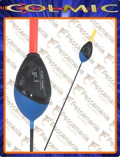 Galleggiante colmic FIUMARA gr.1,0-8,0  filo passante interno starlight 4,5mm