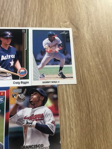 Lot x 5 Derek Jeter 1993 Upper Deck Sosa Leaf Lindor ROOKIE RC Jose Ramirez Rare - Picture 4 of 5
