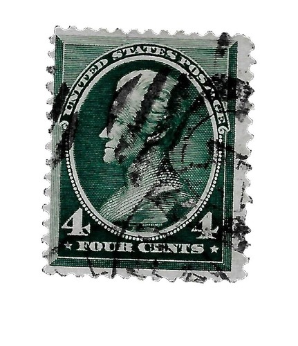 JAPAN 1871 PAIR of DRAGONS (Scott 4 II blue green) VF with 4