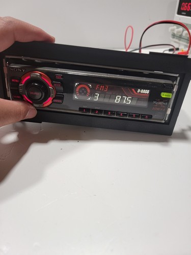 sony cdx 4000x am fm radio cd stero unit 1 din WORKS GREAT - Picture 13 of 24