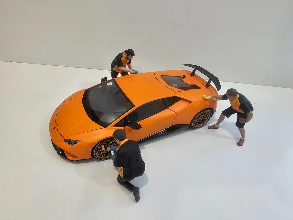 Autoart 1:18 Scale Model Car Lamborghini Huracan Performante Matt Orange 79152 - Image 3 of 4