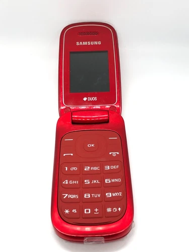 Original Samsung Flip E1272 Phone Dual Sim Folding Phone GT-E1272 Multi-colour - Bild 11 von 12
