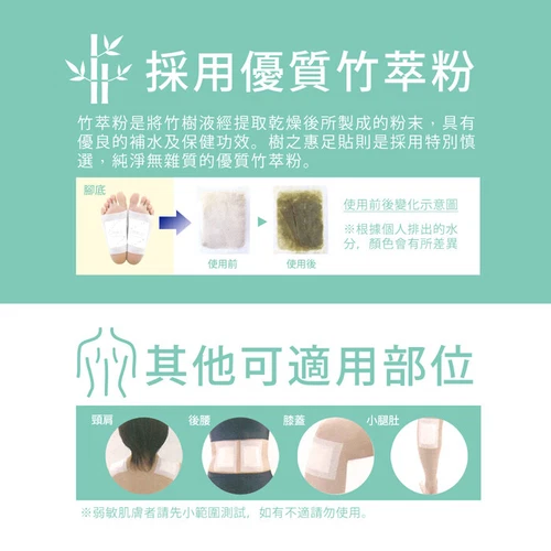 [NAKAMURA] Japan Kino Kinoki Natural Tree Extract Foot Detox Pads 30pcs/box NEW - Picture 2 of 13