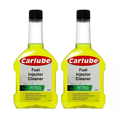 Carlube QPI300 Benzin-Injektorreiniger maximale Kraftstoffsystemeffizienz 300 ml x2