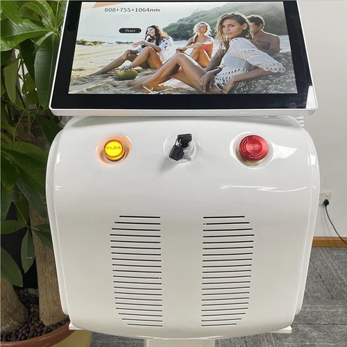 Pro 808 nm Diode Eis Titan Laser Körper Haarentfernung Maschine Gesicht Körper Epilierer - Bild 1 von 8