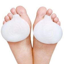 Metatarsal Pads 6 Pieces Silicone Gel Foot Pads for Comfort Pain Relief Heels