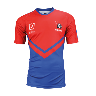 NRL Newcastle Knights Adult Supporter Jersey Rugby Man Cave