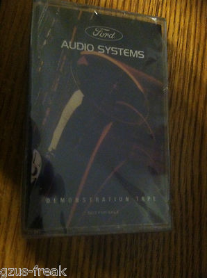 Ford Audio system demonstration tape FOAF-19A197-AA LORAIN CASSETTES