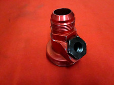 Peterson Fluid End Cap -16AN  FITTING. Inlet 400 Series Filters, OIL TEMP NASCAR