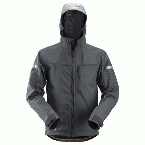 Snickers 1229 AllroundWork, Softshell Jacket with Hood - Picture 7 of 12