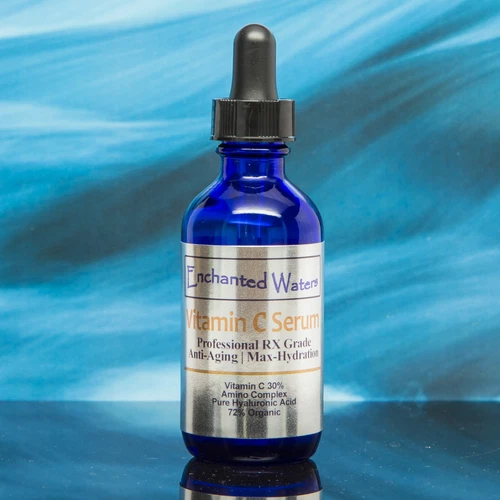 VITAMIN C SERUM 30% + E + FERULIC ACID in 100% HYALURONIC ACID Base - Anti-Aging