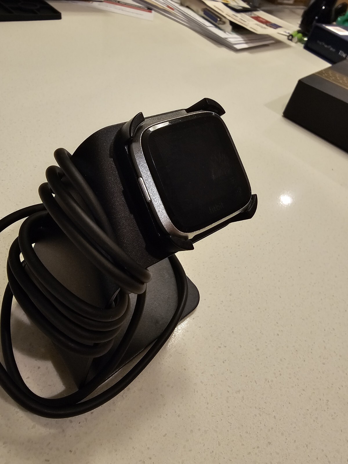 Fitbit Versa Lite SE FB415 Silver Smartwatch with Bluetooth & Heart Rate Tracking  -image