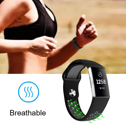Replacement Silicone Watch Band Strap Wristband For Fitbit Charge 4/Charge 3 SE - Picture 63 of 103