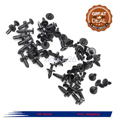 50 Clips Bumper Fender Fascia Retainer Assortment Kit Fit Dodge Charger 07-14